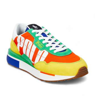 Polo Ralph Lauren Train 89Polo SK multicolour leather trainers