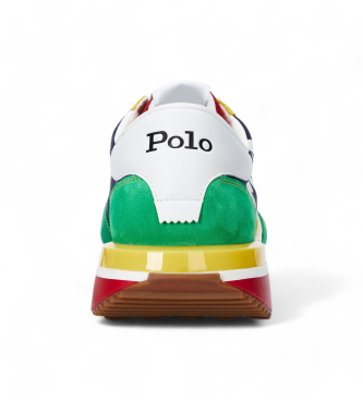 Polo Ralph Lauren Train 89Polo SK mehrfarbige Lederturnschuhe