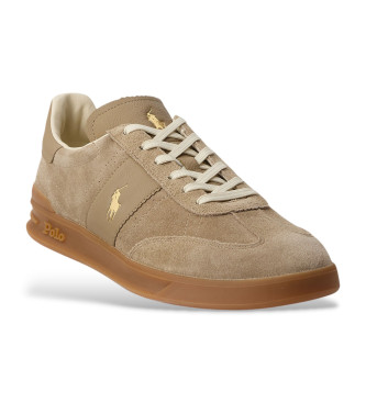 Polo Ralph Lauren Baskets Heritage Aera en daim beige