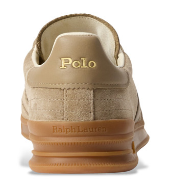 Polo Ralph Lauren Baskets Heritage Aera en daim beige