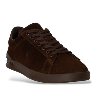 Polo Ralph Lauren Ante-Heritage-Court-II-Sneaker in Braun