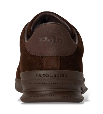 Polo Ralph Lauren Ante-Heritage-Court-II-Sneaker in Braun