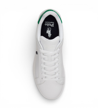 Polo Ralph Lauren Heritage Court II Wei� Leder Turnschuhe
