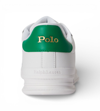 Polo Ralph Lauren Heritage Court II Wei� Leder Turnschuhe