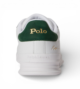 Polo Ralph Lauren Heritage Court II Wei� Leder Turnschuhe