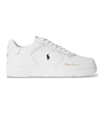 Polo Ralph Lauren Deportiva Masters Court de couro branco