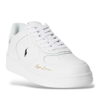 Polo Ralph Lauren Deportiva Masters Court de couro branco