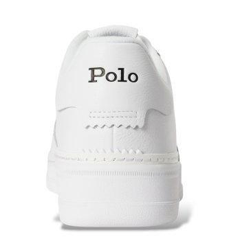 Polo Ralph Lauren Deportiva Masters Court de couro branco