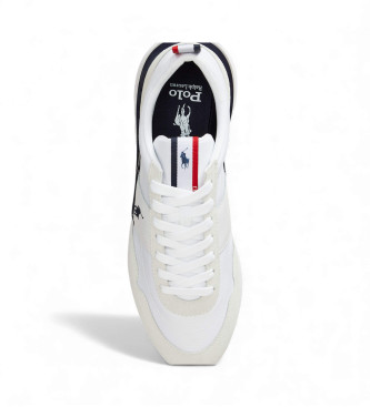 Polo Ralph Lauren Zapatillas Train 89 de piel Oxford blanco