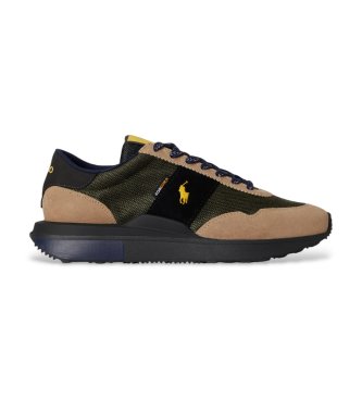 Polo Ralph Lauren Sportlicher Train 89 mit grünen Wildlederpaneelen