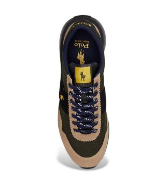 Polo Ralph Lauren Sportlicher Train 89 mit grünen Wildlederpaneelen