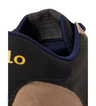 Polo Ralph Lauren Sportlicher Train 89 mit grünen Wildlederpaneelen