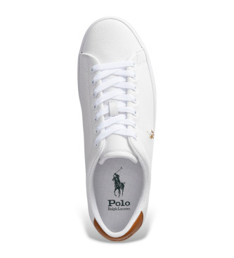 Polo Ralph Lauren Longwood leather trainers white