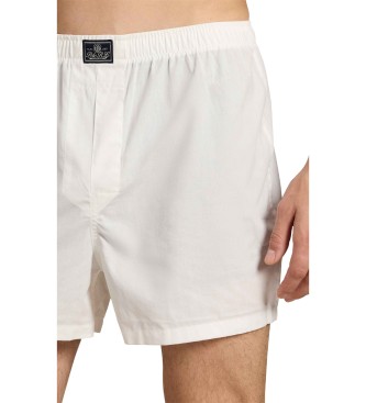 Polo Ralph Lauren Set di 3 boxer in cotone nei colori blu, blu navy e bianco