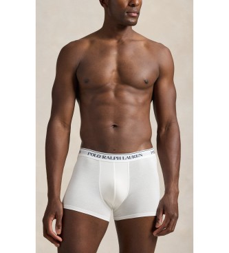 Polo Ralph Lauren Set van 3 witte stretch katoenen boxershorts