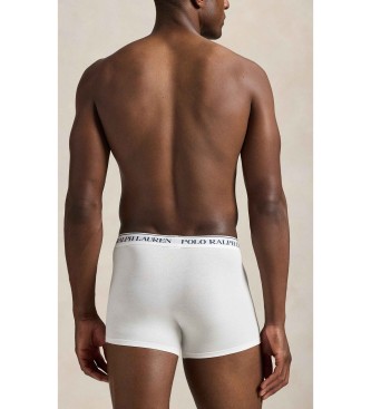 Polo Ralph Lauren Set van 3 witte stretch katoenen boxershorts