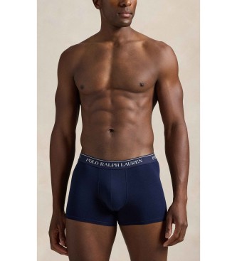 Polo Ralph Lauren Set of 3 blue stretch cotton boxer shorts