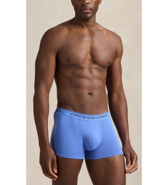 Polo Ralph Lauren Set of 3 blue stretch cotton boxer shorts