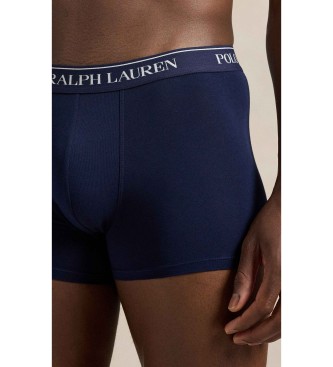 Polo Ralph Lauren Set of 3 blue stretch cotton boxer shorts