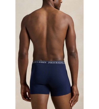 Polo Ralph Lauren Set van 3 marineblauwe katoenen boxershorts