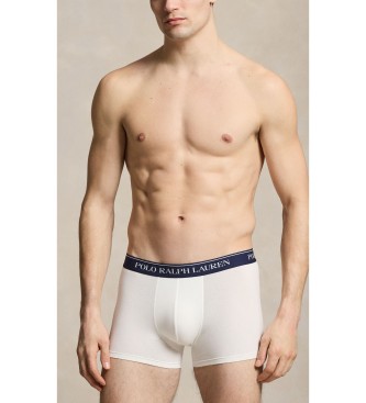 Polo Ralph Lauren Set 3 bóxers de algodón elástico blanco, azul, marino