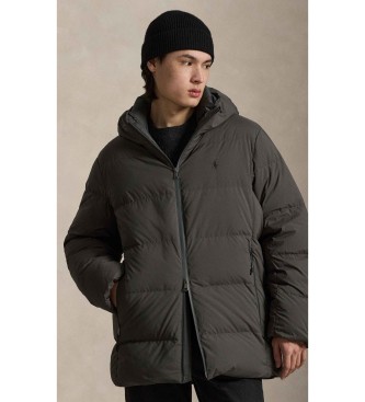 Polo Ralph Lauren Matt gr� quiltad dunkappa