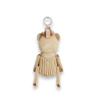 Polo Ralph Lauren Adorno de pele de Polo Bear Western bege