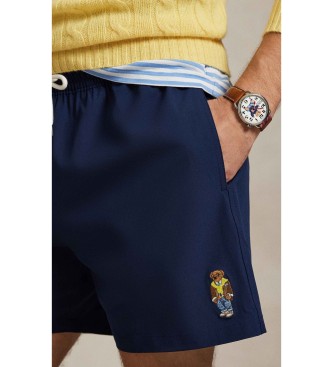 Polo Ralph Lauren Bermuda shorts with navy Bear Polo shirt