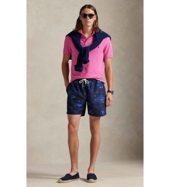 Polo Ralph Lauren Bermuda et polo Bear marine