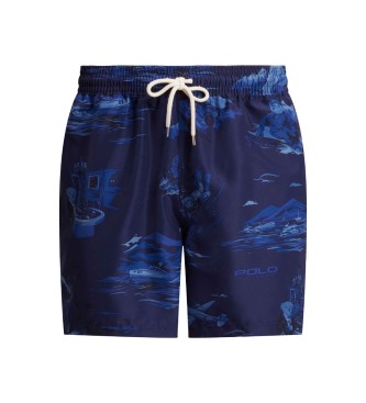 Polo Ralph Lauren Bermuda et polo Bear marine