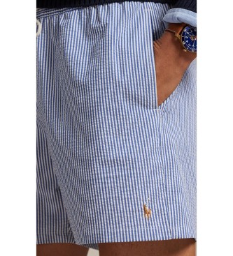 Polo Ralph Lauren Short de bain Traveler de 14,5 cm bleu