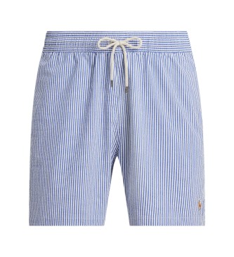 Polo Ralph Lauren Short de bain Traveler de 14,5 cm bleu