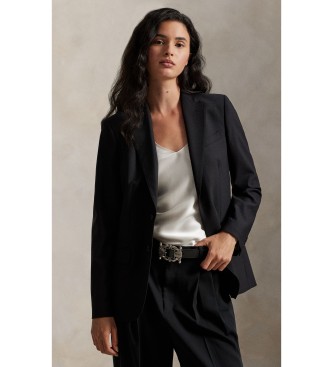 Polo Ralph Lauren Americana af uld og sort elastik