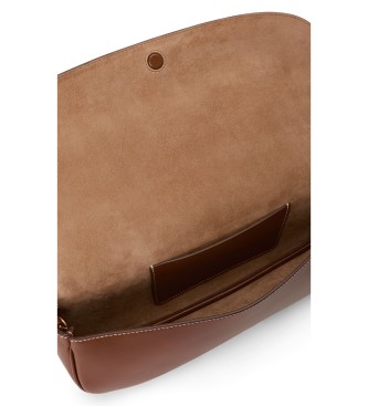 Polo Ralph Lauren Bellport clutch taske i beige ruskind