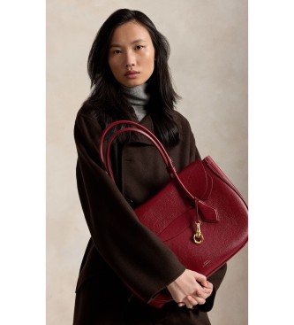Polo Ralph Lauren Bolsa de ombro Polo Blaze grande grená