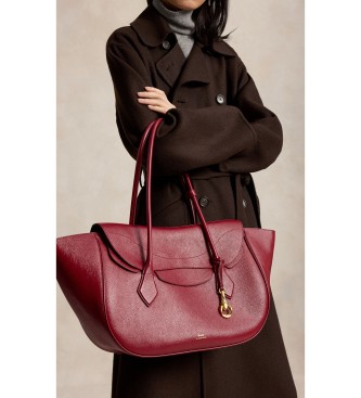 Polo Ralph Lauren Bolsa de ombro Polo Blaze grande grená