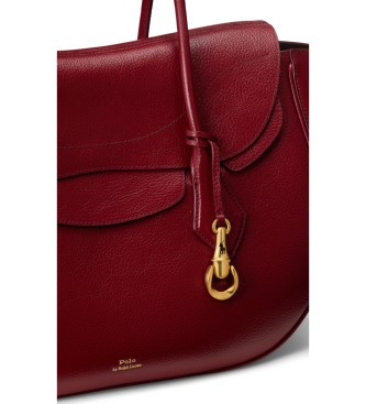Polo Ralph Lauren Bolsa de ombro Polo Blaze grande grená