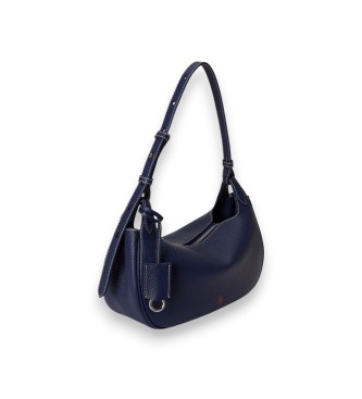 Polo Ralph Lauren Bolsa de ombro Polo Play de couro marinho