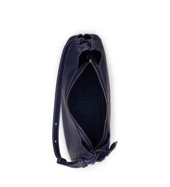 Polo Ralph Lauren Bolsa de ombro Polo Play de couro marinho