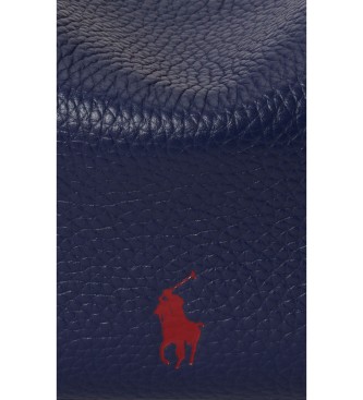 Polo Ralph Lauren Bolsa de ombro Polo Play de couro marinho