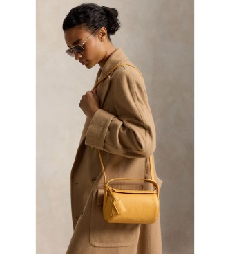 Polo Ralph Lauren Borsone duffel piccolo Polo Play in pelle giallo