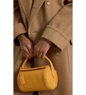 Polo Ralph Lauren Borsone duffel piccolo Polo Play in pelle giallo