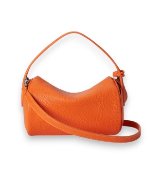 Polo Ralph Lauren Borsone duffel piccolo Polo Play in pelle arancione