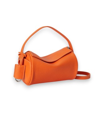 Polo Ralph Lauren Borsone duffel piccolo Polo Play in pelle arancione