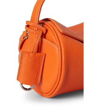 Polo Ralph Lauren Borsone duffel piccolo Polo Play in pelle arancione