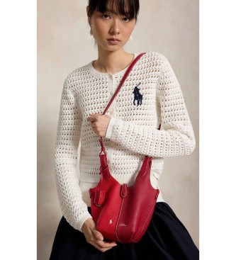Polo Ralph Lauren Bolso tote y cruzado Polo Play de piel rojo