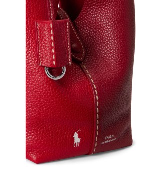 Polo Ralph Lauren Bolso tote y cruzado Polo Play de piel rojo
