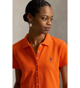 Polo Ralph Lauren Polo com carcela com bot�es laranja