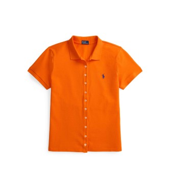 Polo Ralph Lauren Polo com carcela com bot�es laranja