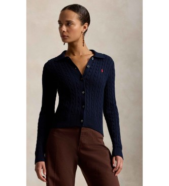 Polo Ralph Lauren Cardigan ajusté bleu marine